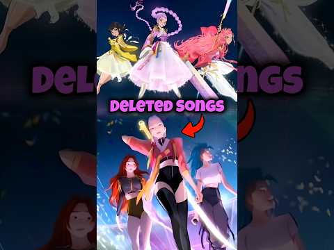 This Song was deleted from Kpop Demon Hunters #kpopdemonhunters #rumi #huntrix #sajaboys #jinu