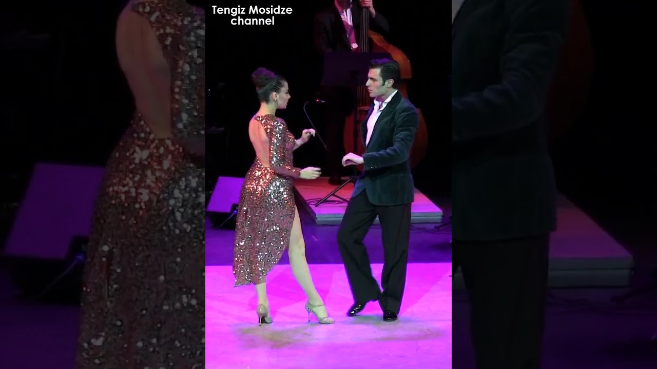 Tango dance video. 탱고 댄스 영상 💃🕺 Sol Cerquides and Fernando Gracia. #shorts