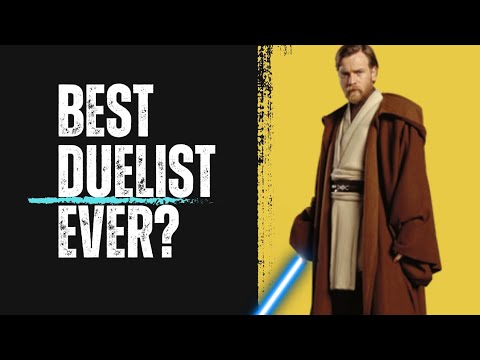 Why Obi-Wan Can Beat Anybody in a Duel