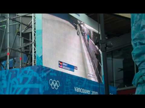 Team USA 4 man Bobsleigh Gold Medal Run
