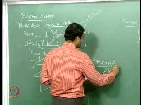 Mod-01 Lec-33 Approximate method for laminar internal flows