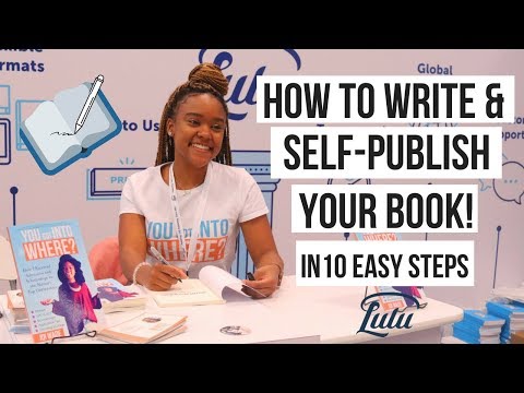 How to Write a Book: 10 Simple Steps to Self Publishing Video