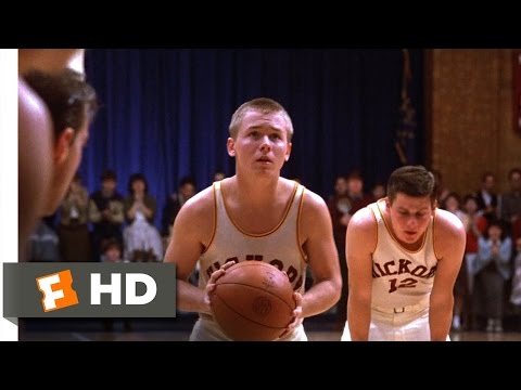 Hoosiers (9/12) Movie CLIP - Ollie Sinks His Free Throws (1986) HD