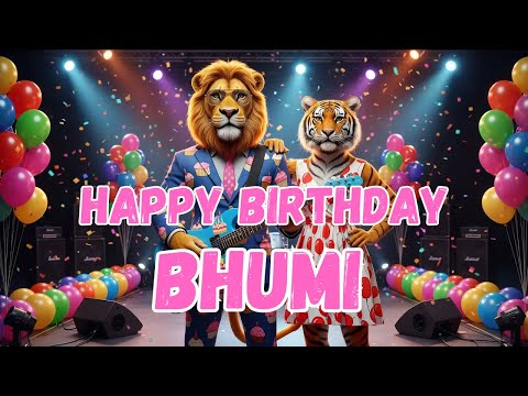 BHUMI Happy Birthday Song - Happy Birthday to Bhumi