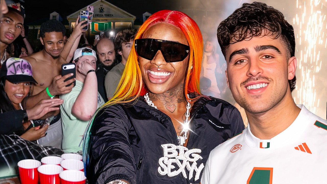 I Took Sexyy Red To A Frat Party AGAIN!