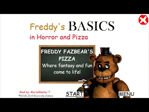Freddy's Basics in Horror and Pizza (Baldi's Basics 1.4.3 Mod)