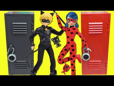 Miraculous Ladybug and Cat Noir DIY Custom Back to School Locker Organization