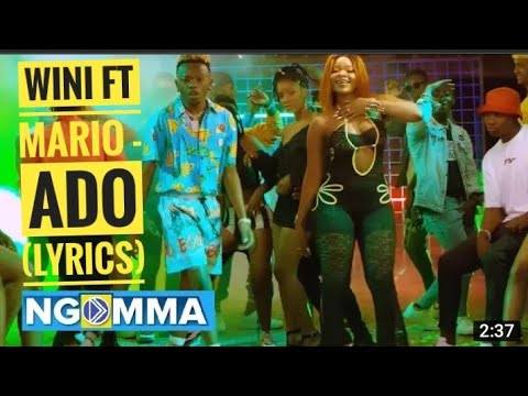 Wini ft Mario - ADO (Lyrics) Video