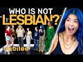 6 Lesbians vs 1 Secret Straight Girl...