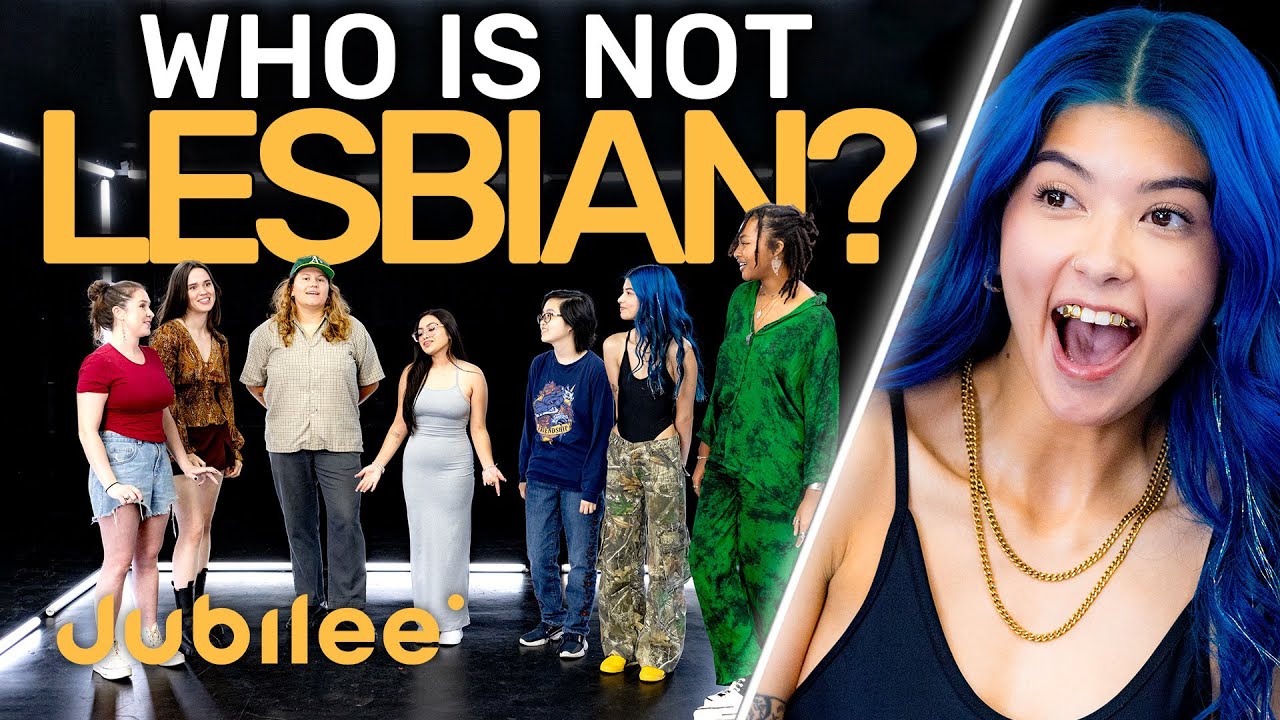 6 Lesbians vs 1 Secret Straight Girl...