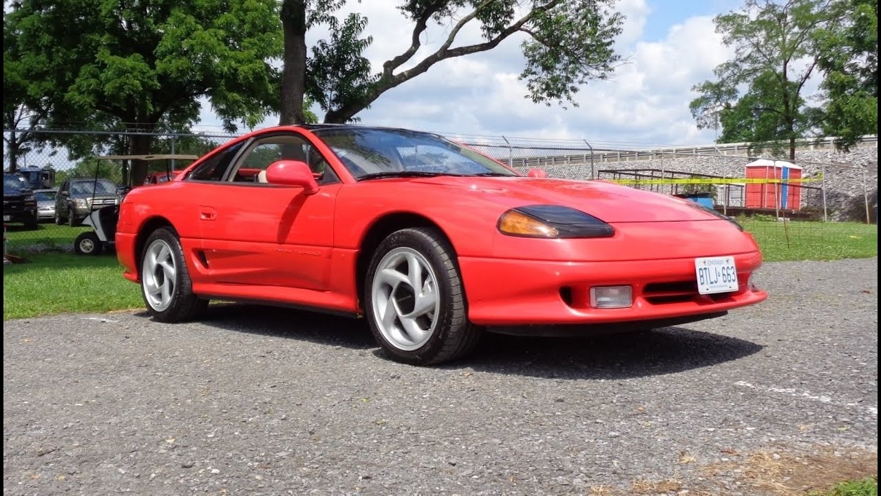 1992 Dodge Stealth R/T AWD in Red & V6 Twin Turbo Engine ...