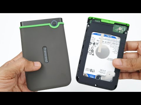 Transcend Storejet 1TB External Hard Disk - Disassembly