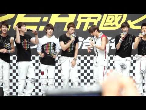 100815 ZE:A簽名會@夢時代 自我介紹