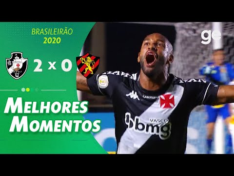 VASCO 2 X 0 SPORT | MELHORES MOMENTOS | 2ª RODADA BRASILEIRÃO 2020 | ge.globo