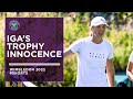 Iga's Trophy Innocence ?? #shorts
