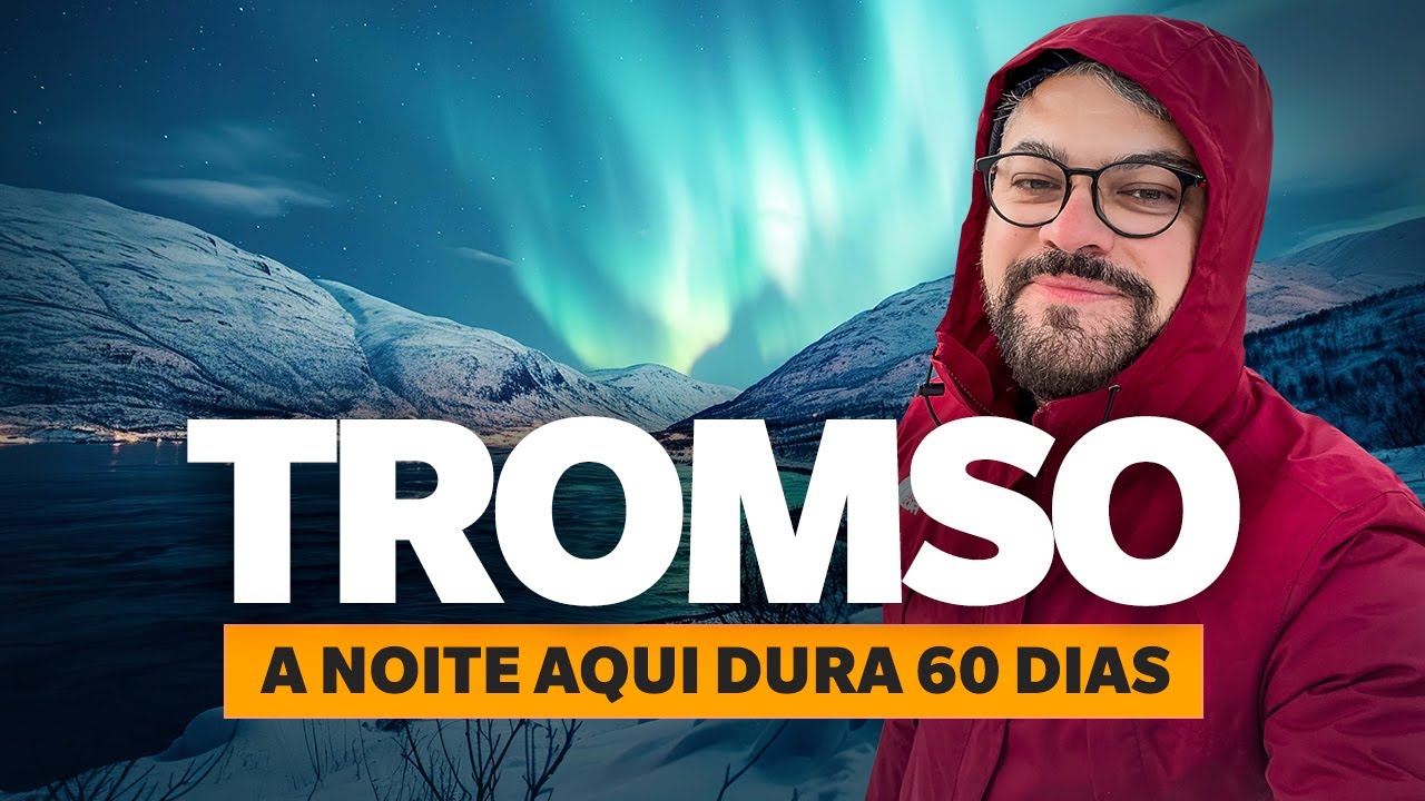 COMO É A VIDA NO ÁRTICO? Tromso fica 60 dias por ano sem ver a luz do sol