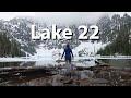 Hiking Lake 22 in the Winter!