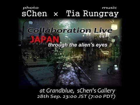 sChen & TiaRungray - Japan through the alien's eyes (Virtual Live Art Performance in Second Life)