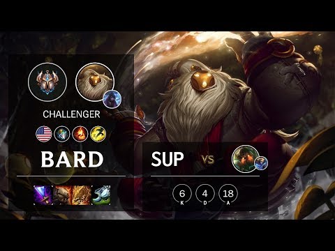 Bard Support vs Nautilus - NA Challenger Patch 10.11