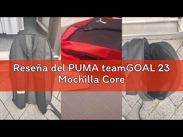 Vídeo relacionado con PUMA teamGOAL Mochilla Core, Verde (Sport Green-Puma Black), OSFA