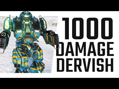 1000 DMG Dervish Brawler - Mechwarrior Online The Daily Dose #921