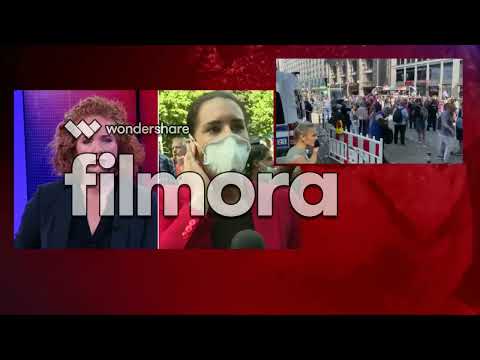 LÜGENPRESSE! Bild Reporterin wird auf Corona Demo in Berlin eingekreist