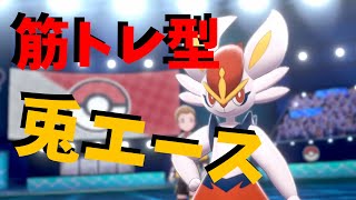 今更だけど、リベロエースバーンを実践投入！～ビルドアップでガチムチやｗｗｗ【ポケモン剣盾を実況プレイ】初心者でもランクマッチで勝ちたい＃１１２