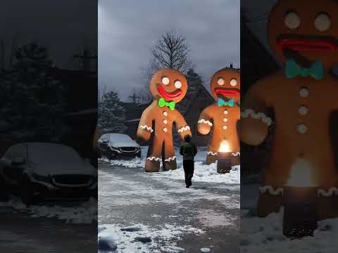 He can catch you, he's the Gingerbread Man! 🍪 #shorts #horror #christmas
