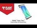 RAM Mounts Tablet-Halterung Tab-Tite, iPad mini 1-4, Saugnapf