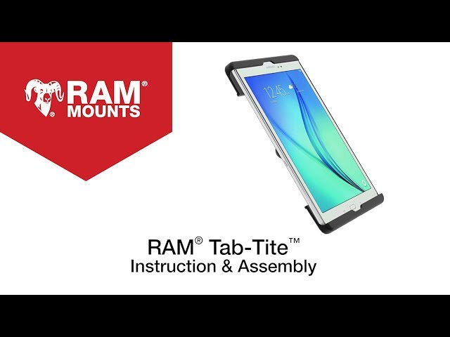 Vídeo relacionado con Ram-Mount RAM-HOL-TAB30-CUPSU Kit de Soporte - Kits de Soporte
