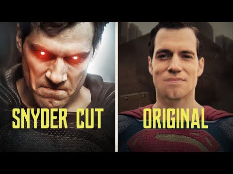 JUSTICE LEAGUE Snyder Cut vs Original: 23 Biggest Changes