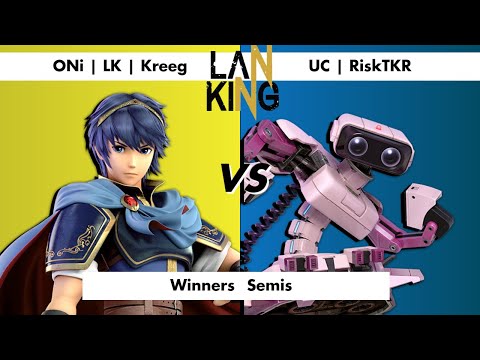 ONi | LK | Kreeg (Marth) vs. UC | RiskTKR (R.O.B.) - Winners Semis - LAN King Weekly 2/14