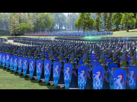 Beastmen VS High Elves - Warhammer Cinematic Battle