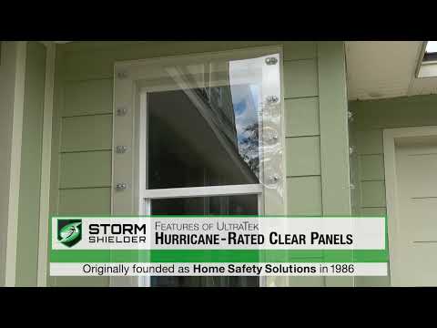 Storm Shielder UltraTek Clear Panel Features