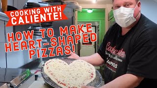 How to Make Heart Shaped Pizza!