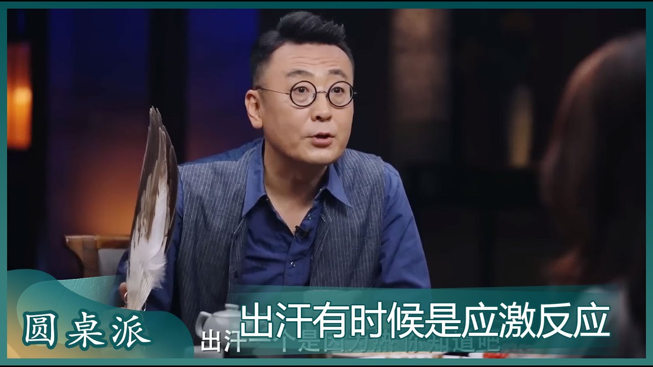 窦文涛：出汗很多时候是应激反应！应尽便须尽，无复独多虑 ！#圆桌派 #窦文涛