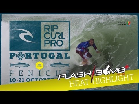 Flashbomb Heat Highlights - Round 5, Heat 3: Rip Curl Pro Portugal 2012