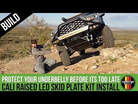 WHY DID I WAIT SO LONG | CALI RAISED LED COMPLETE SKID PLATE COLLECTION INSTALL 2020 TOYOTA TACOMA