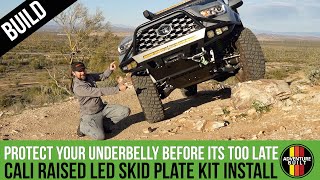 WHY DID I WAIT SO LONG | CALI RAISED LED COMPLETE SKID PLATE COLLECTION INSTALL 2020 TOYOTA TACOMA