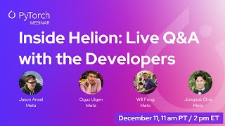 Inside Helion: Live Q&A with the Developers
