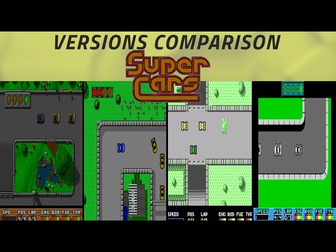 Super Cars -Versions Comparison- Amiga, Atari ST, NES, C64 and much more!