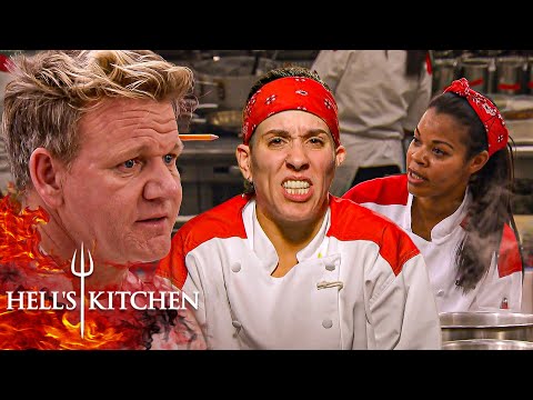 Chef Ramsay Is Done With The Red Team’s Fighting & Kicks Them Out AGAIN! | Hell's Kitchen