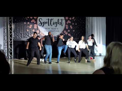 John Kirkconnell & Sonya Dessureault. Spotlight NYE 2019. JnJ Routine invitational.