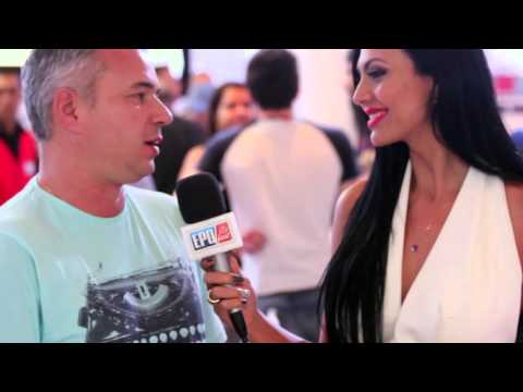 EPO TV - Apresentador da RPC TV, Wilson Soler prestigia Torneio para Imprensa