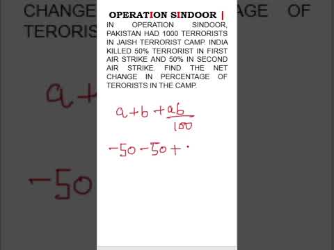 OPERATION SINDOOR | IN OPERATION SINDOOR PAKISTAN HAD 1000 TERRORISTS IN JAISH TERRORIST CAMP. INDIA