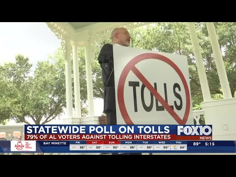 Poll shows statewide opposition to Mobile River Bridge toll Video