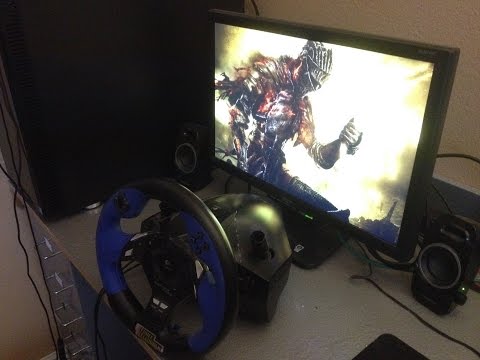 Dark Souls 3, with a Steering Wheel.
