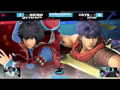 Shark Tank #53 Winners Quarter Final Nicko Shulk Vs  Guts Roy   SSBU Tournament
