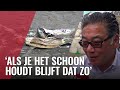 Dam-ondernemers protesteren tegen afvalprobleem