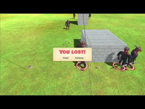 8 Skeleton Warrior in night vs all units - Animal Revolt Battle Simulator